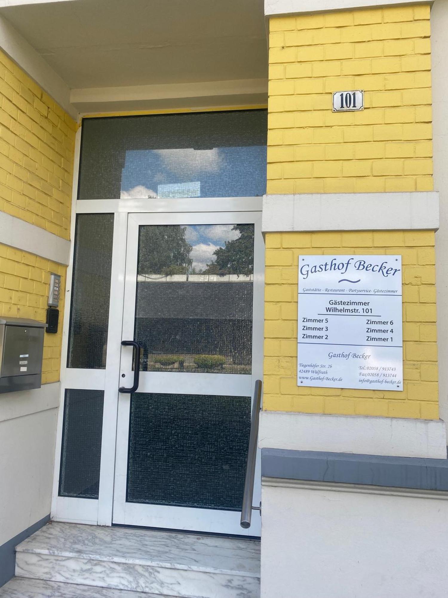Wulfrath Gaestezimmer Gasthof Becker酒店 外观 照片